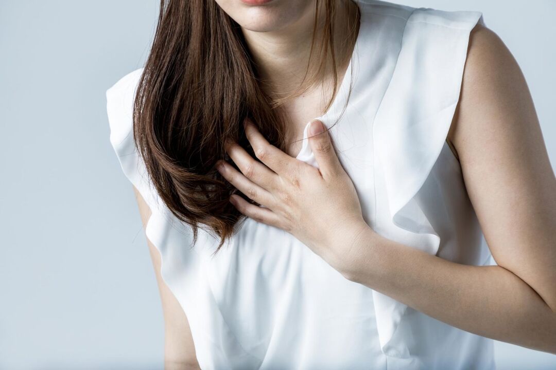 krūtinės skausmas su osteochondroze